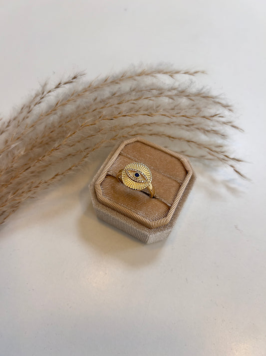 Blue Eye Ring