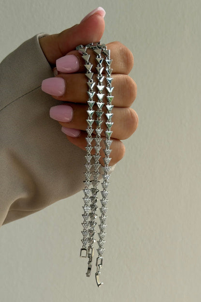 Meri Silver Armband