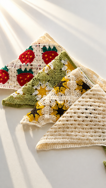Crochet Bandana – Sommer Edition