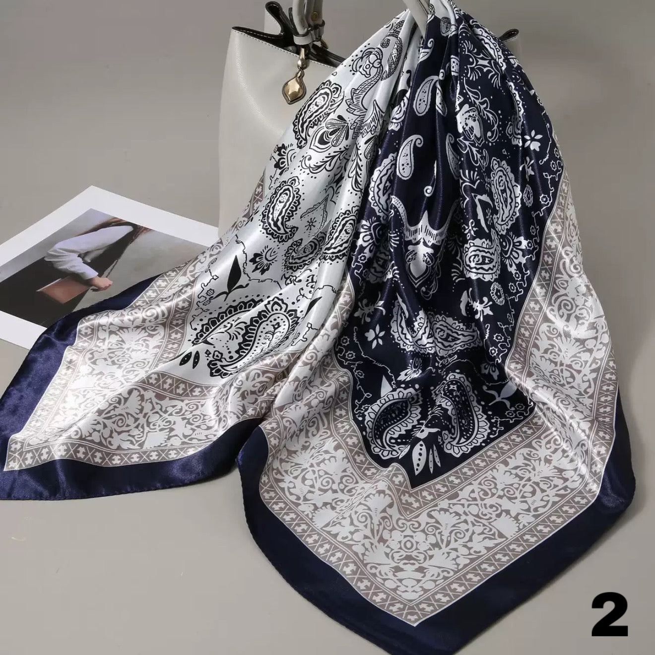 Satin Scarf 90x90cm