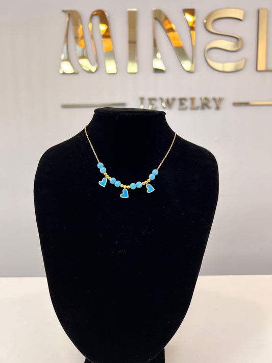 Kette Blue Heart Symphony