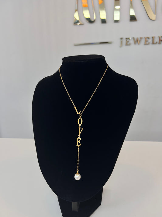 Kette Love & Pearls