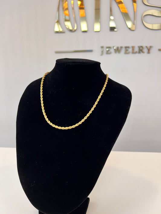 Kette Golden Rope