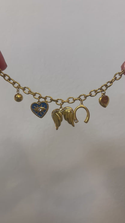 Wings Charm Armband